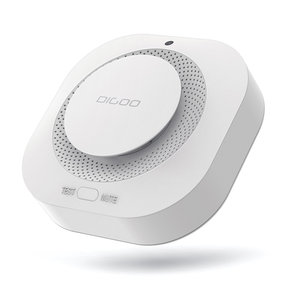 

DIGOO DG-SA01 Fire Alarm Detector Independent Photoelectric Smoke Sensor Remote Alert Work with HOSA HAMA