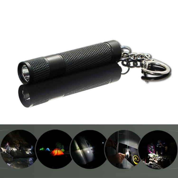 

NiteFox K1 XP-G2 60Lumens Single Mode Outdoor Portable EDC LED Flashlight Keychain Light AAA