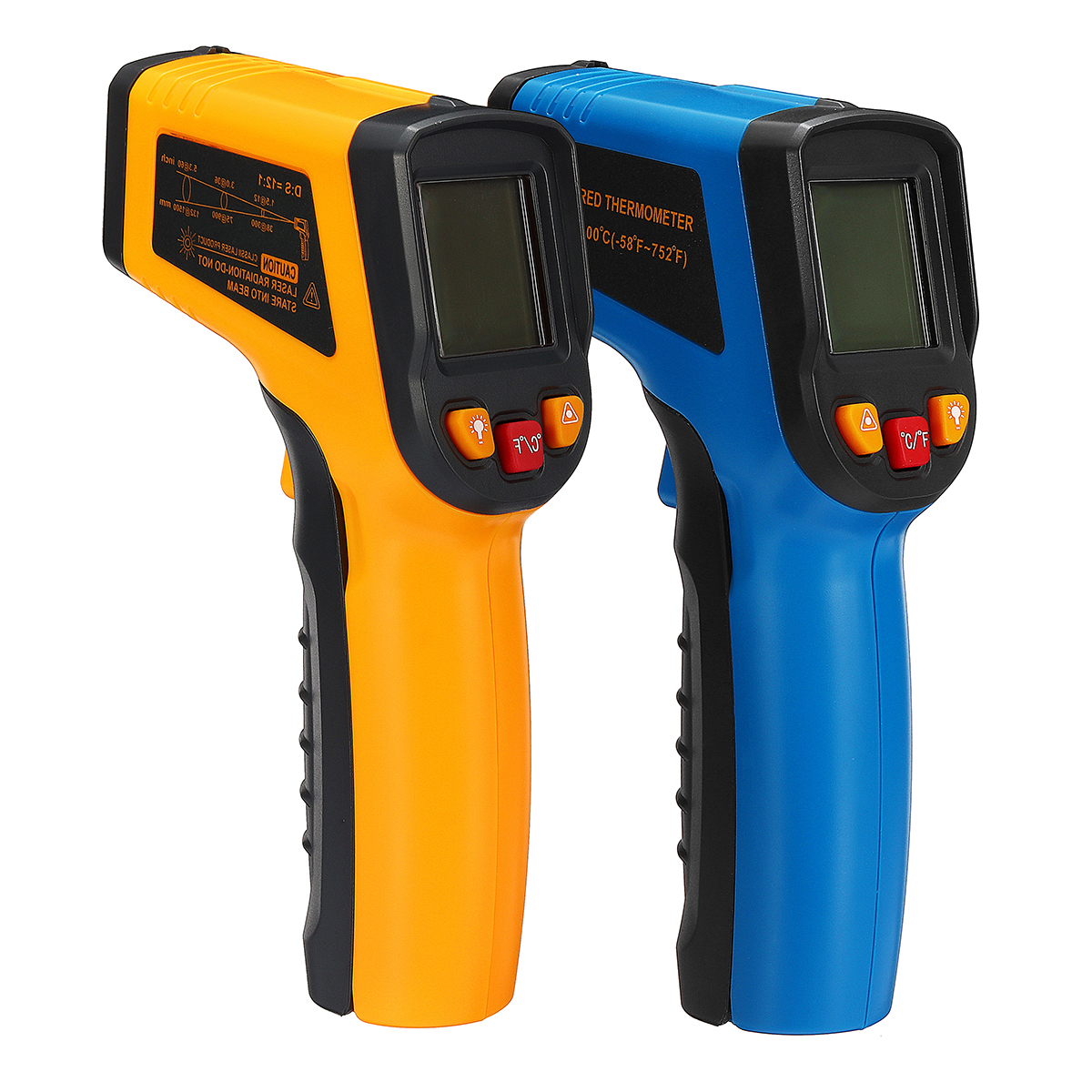 

400℃ Digital Temperature Infrared Laser LCD Thermometer New Non-Contact IR