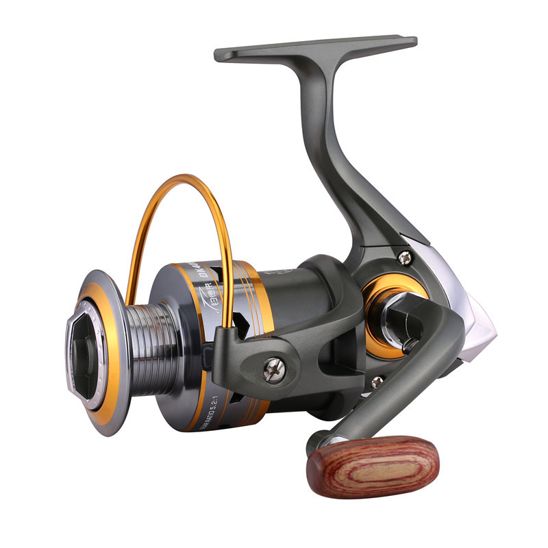 

Bobing New Saltwater Spinning Fishing Reels 1000-6000 Series Metal Spool Carp Fishing Reels Coil Wheel Accessories 11BB 5.2:1
