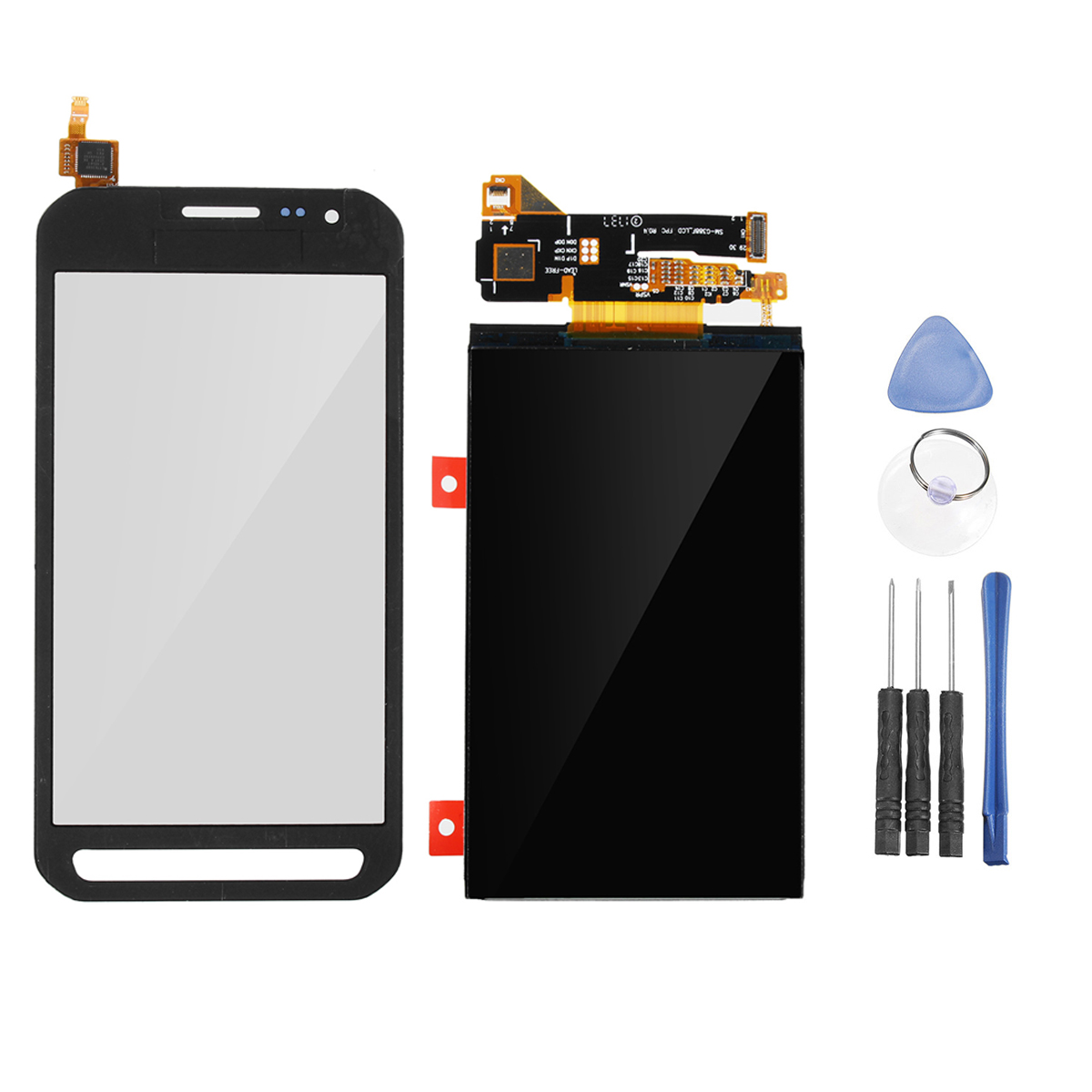 

LCD Touch Screen Digitizer Assembly + Repair Tools for Samsung Galaxy Xcover 3 SM-G388F