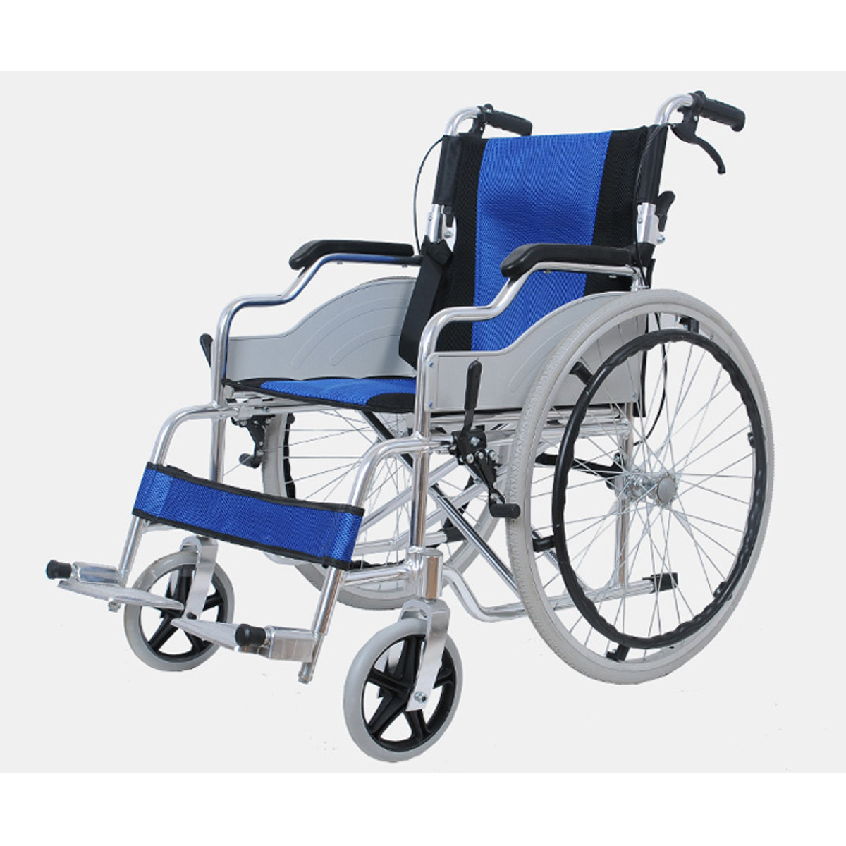 

Aluminum Lightweight Transit Folding Chair Wheelchair