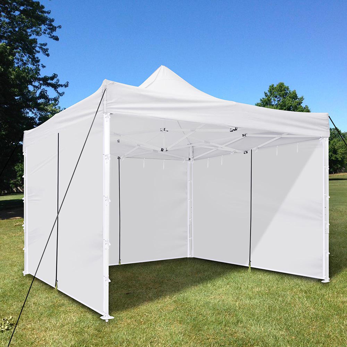 9.8x6.2FT Canopy Side Wall Panel Gazebo Tent Shelter Shade Zipper Sidewall Cloth 8