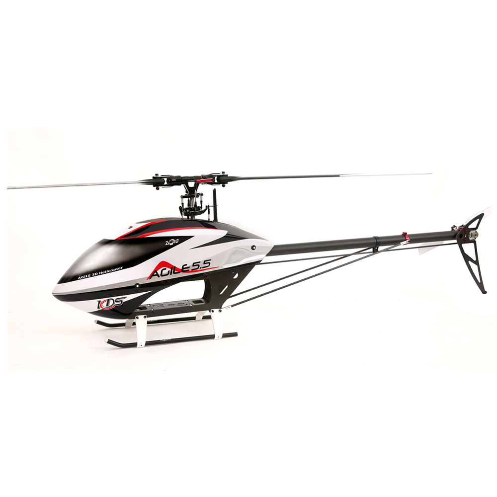 KDS AGILE 5.5 6CH 3D Flying Flybarless RC Helicopter Kit