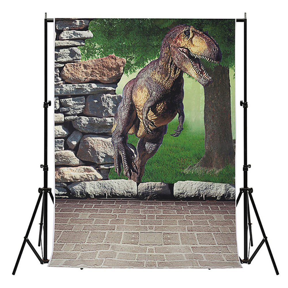 

3x5FT 5x7FT 3D Effect Dinosaur Photography Backdrop Studio Prop Background