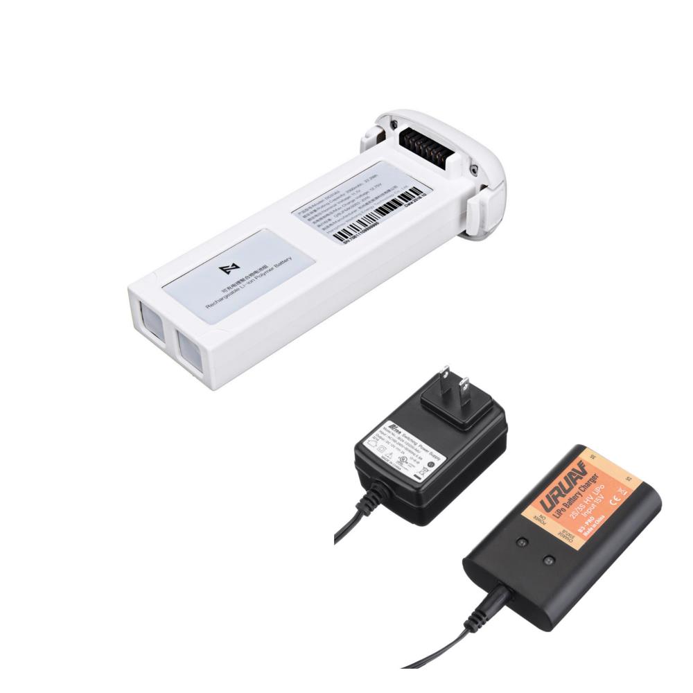 

Xiaomi FIMI A3 RC Quadcopter Spare Parts 11.1V 2000 mAh 3S Rechargeable Lipo Battery & URUAV HV Charger