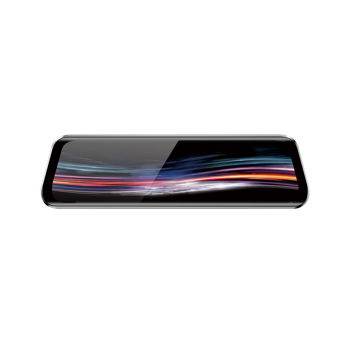 

ANYTEK T11+ 9.66 Inch 2.5D Curved Glass Dual Lens Front 1080P Back 720P G Sensor Loop Recording Car DVR