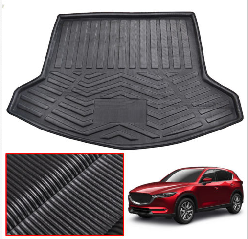 

Car Trunk Rear Floor Mat Pad Waterproof Cargo Liner Tray Carpet Mud Kick Protector For Mazda CX5 CX-5 MK2 2017 2018