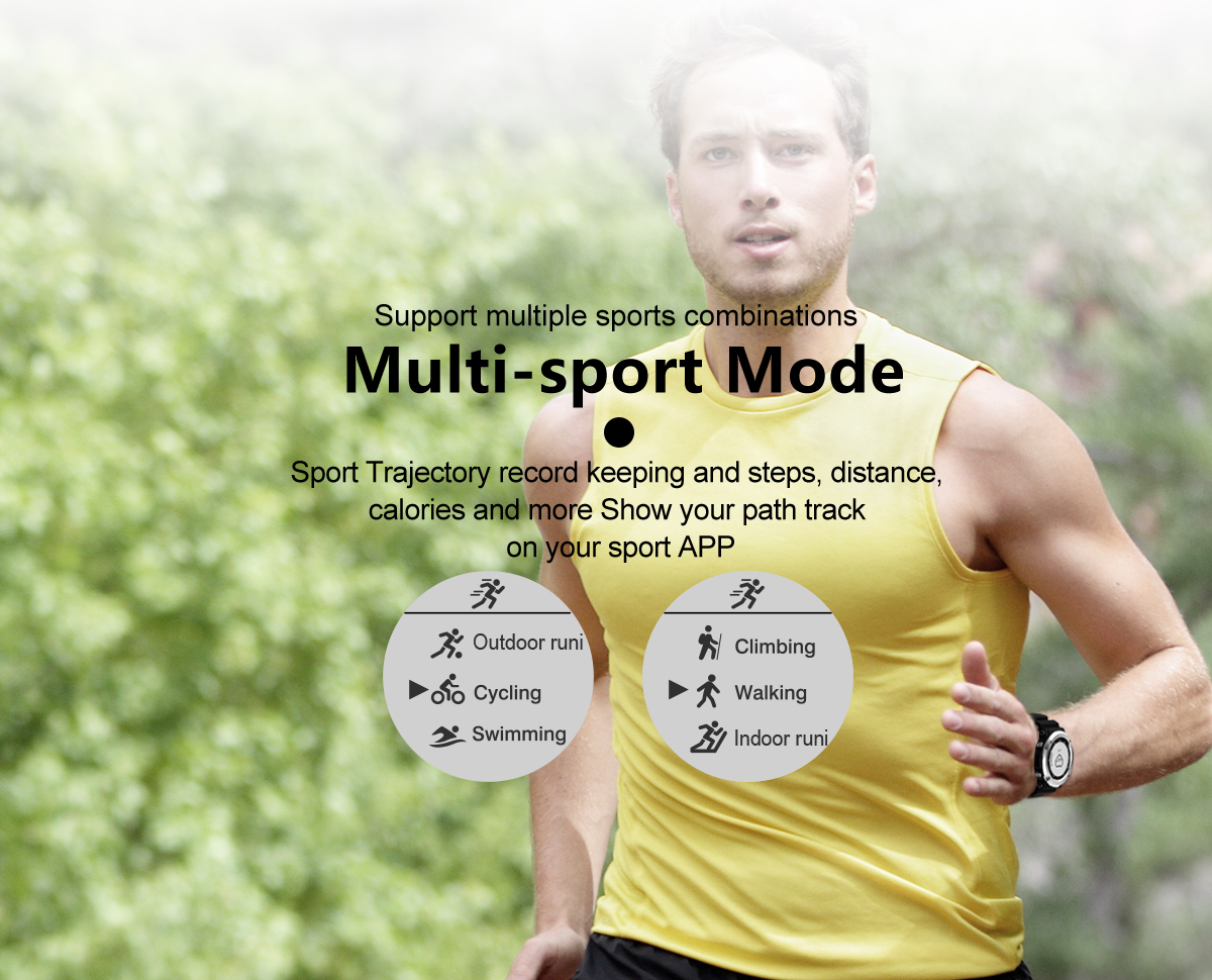Newwear Q6 1.0inch GPS Compass Heart Rate Monitor Sports Mode Fitness Tracker bluetooth Smart Watch 21