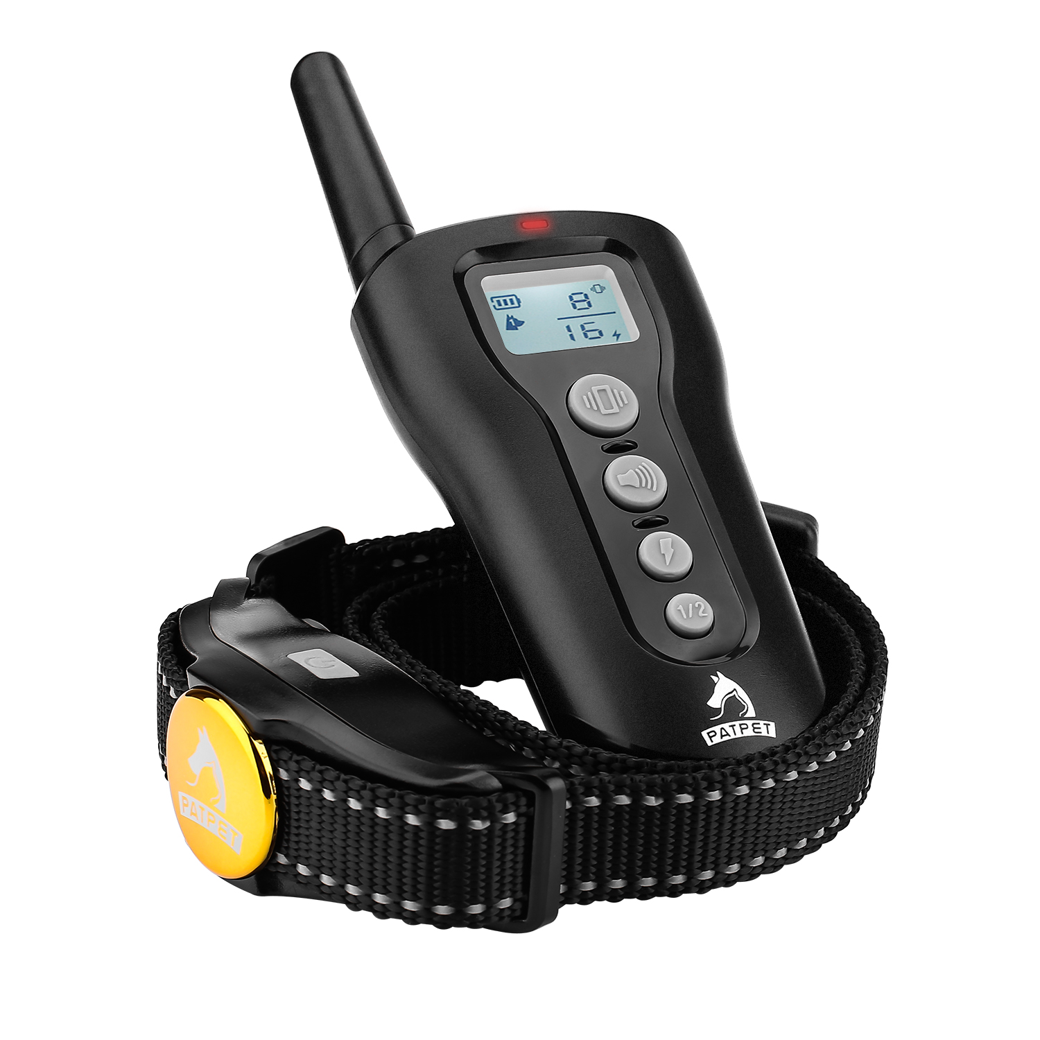 

PATPET P-collar 320 EU Plug Собака Тренировочный ошейник Инновационная слепая операция Shock Collar Pet Trainer