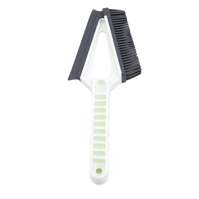 

Two-in-one Two-headed Household Cleaning Brush TPR Cleaning Gap Window Glass Brush Wiper Cleaning Tool
