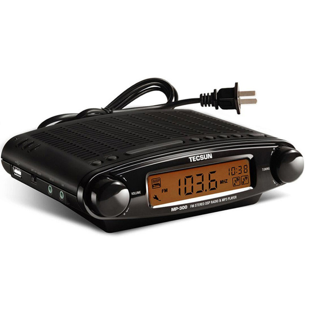 

Tecsun MP-300 FM Stereo DSP Clock ATS Radio Support Phone Charging USB