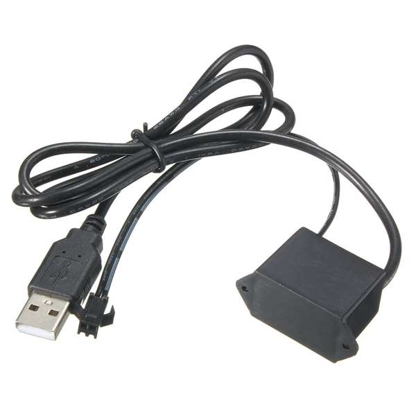 

USB Inverter Controller For 1-3M LED El Wire Glow Flexible Neon Decor DC5V