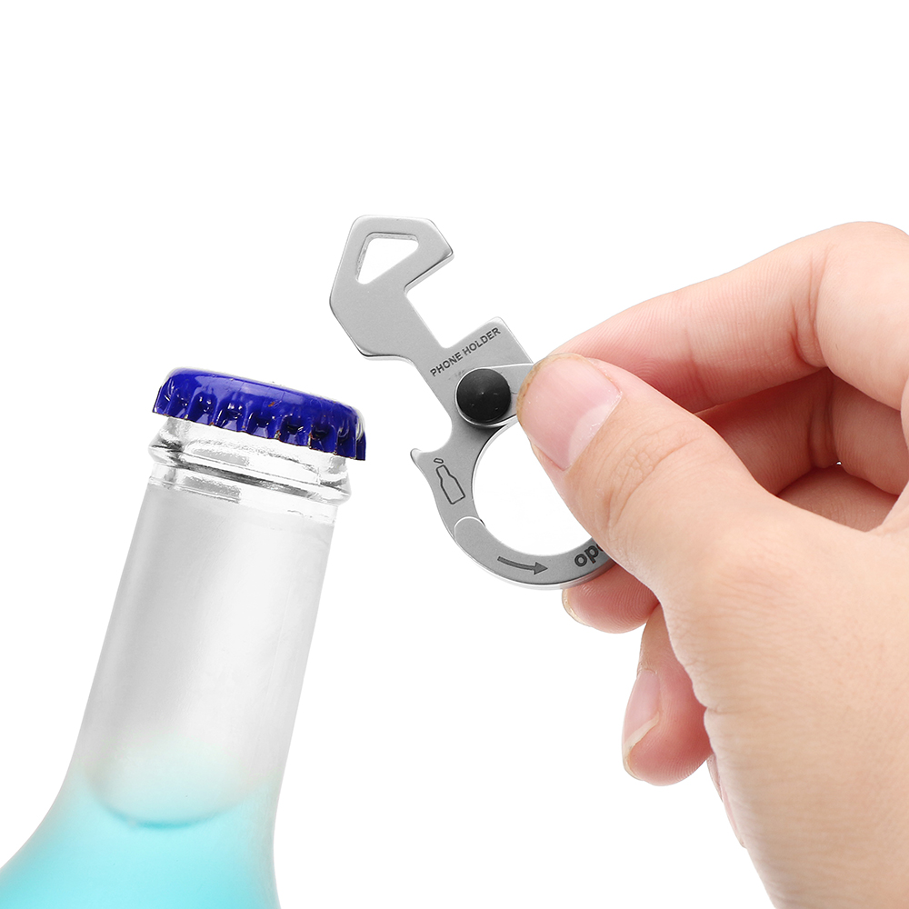 

EDC Многофункциональный Отвертка Инструмент Бутылка для ключей Key Ring Survival Кемпинг Набор
