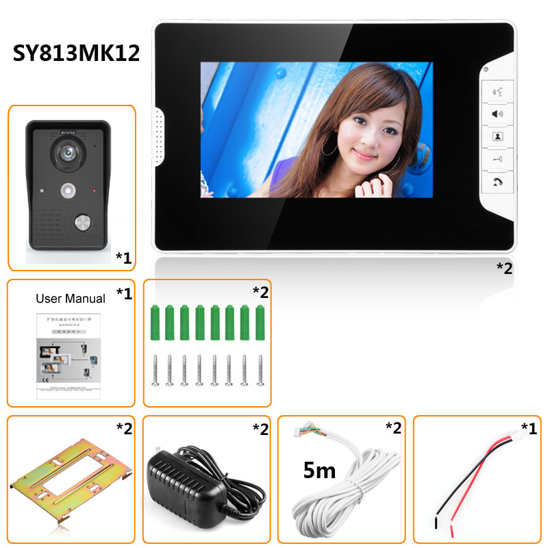 SY813MK12 Video Doorbell Intercom 
