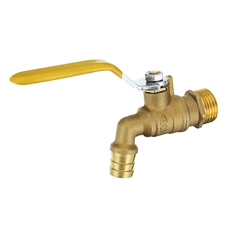 

TMOK 1/2" 3/4" 501 Brass Water Faucet Tap Lever Handle Quick Opening with Ball Valve for Hot Water