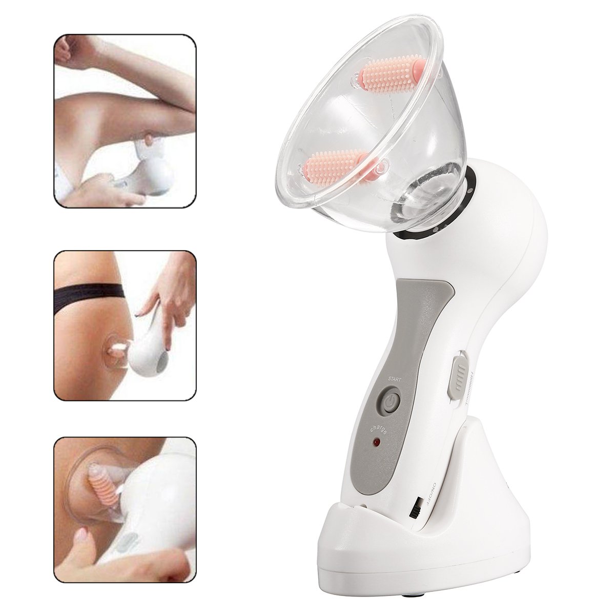 

Electric Massager Celluless Body Vacuum Anti Cellulite Massage Device Therapy Treatment Kit