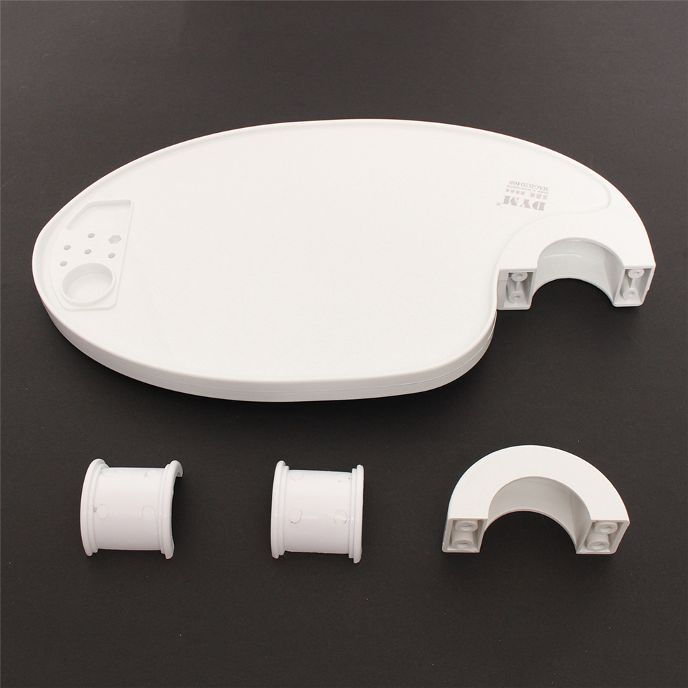 

Dental Tray Plastic Rotatable Plate Post Mounted For Dental Tools Dentistry Chair Accessories
