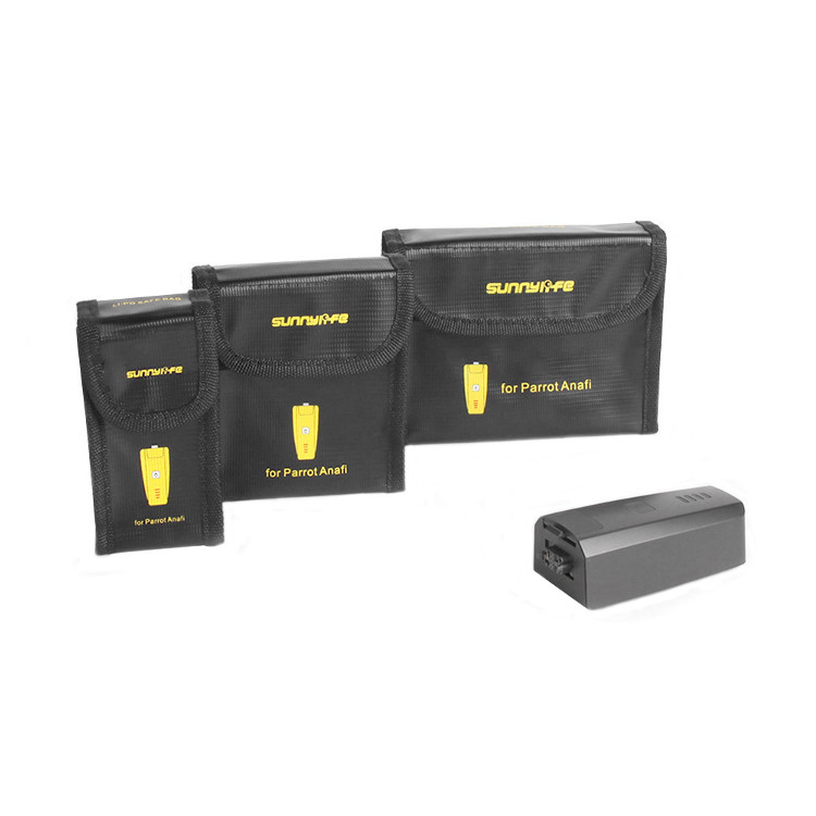 

Sunnylife LiPo Батарея Взрывобезопасное защитное хранение Сумка S / M / L для попугаев ANAFI RC Дрон
