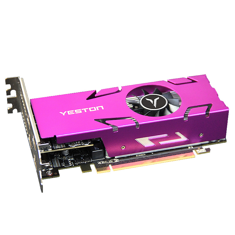 Find Yeston RX550 4G 4HDMI GA 4GB GDDR5 128Bit 1071MHz 6000MHz Graphics Card for Video Multi Screen Series for Sale on Gipsybee.com with cryptocurrencies