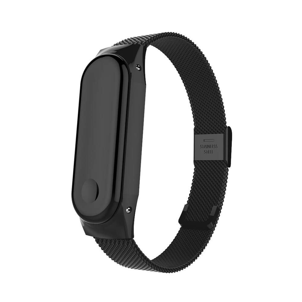 

Bakeey Anti-lost Buckle Watch Band Milanese Stainless Steel Watch Band for Xiaomi Mi Band3