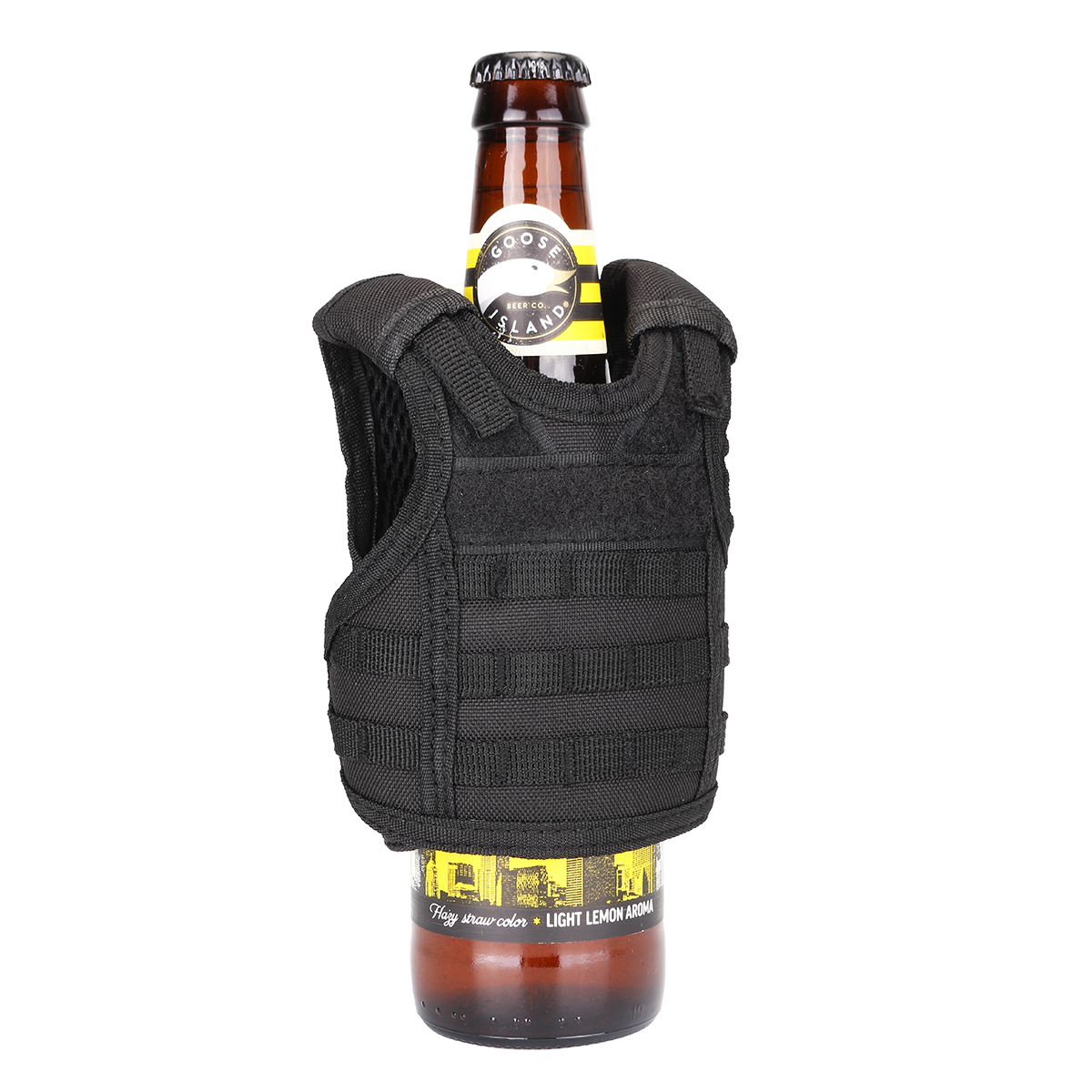 

Регулируемая пивная бутылка Жилет для напитков Изолятор Mini Cooler Tactical Cup Holder