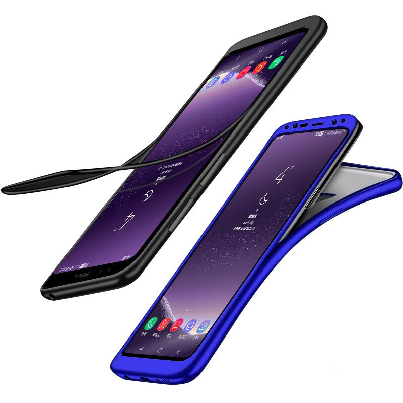 

Bakeey 360 ° Полное тело Передний PC + задний мягкий TPU защитный Чехол для Samsung Galaxy S9/S9 Plus