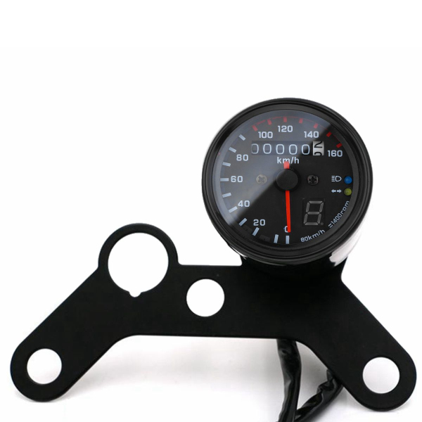 

12V Motorcycle LED Odometer Speedometer Tachometer Speedo Gauge
