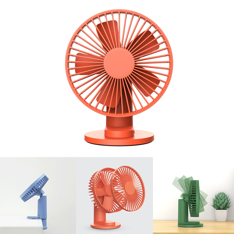 

VH F04 2 In 1 Clip-on Table Desktop USB Fan 90° Rotatable 3 Modes Wind Speed Cooling Fan Outdoor Travel from xiaomi youpin