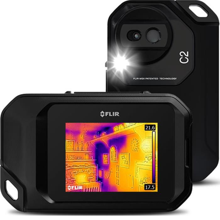 

Flir C2 Compact Professional Thermal Imaging Camera Infrared Imager 80 × 60 pixels