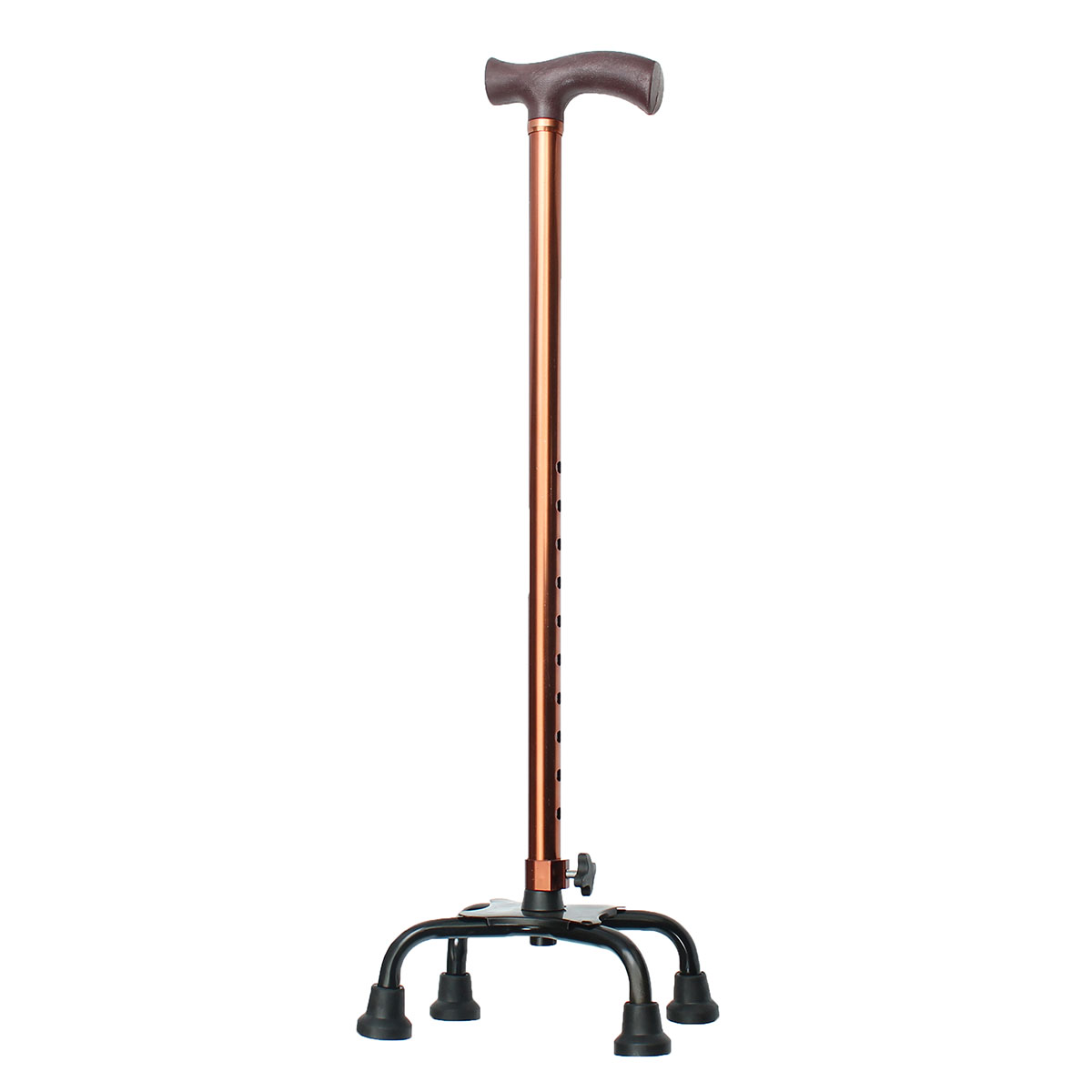 

Height Adjustable Aluminium Quad Cane Walking Stick Four Leg