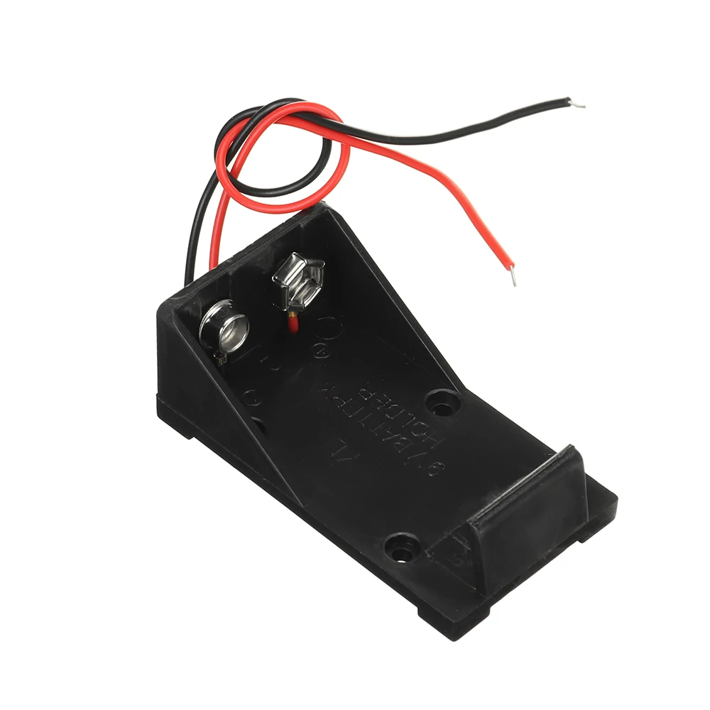 Find 9V Battery Box with DC Plug 9V Battery Box 6F22 DC Header 2 1 5 5mm Male Header for Sale on Gipsybee.com