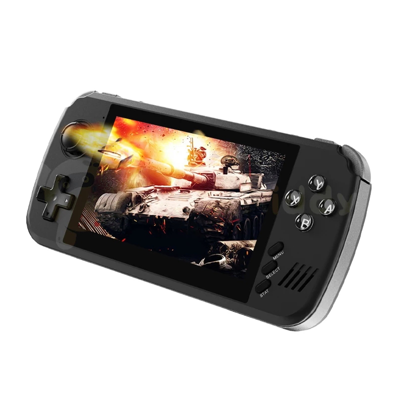 Find Powkiddy X39 4 3 inch IPS HD Display Handheld Game Console FBA FC GB SFC MD PS Retro Video Game Player No System Edition for Sale on Gipsybee.com with cryptocurrencies