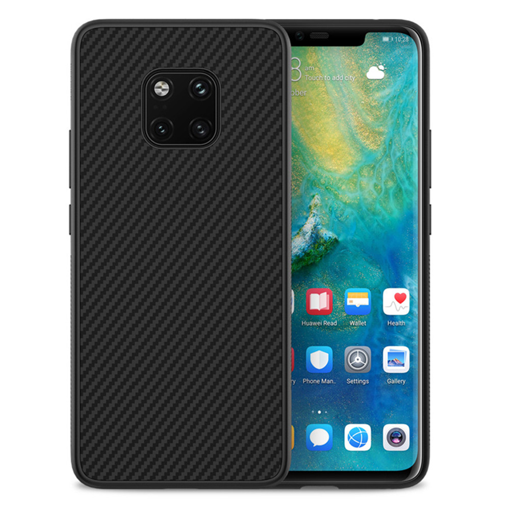 

NILLKIN Carbon Fiber Shockproof Ultra Thin Back Cover Protective Case for Huawei Mate 20 Pro