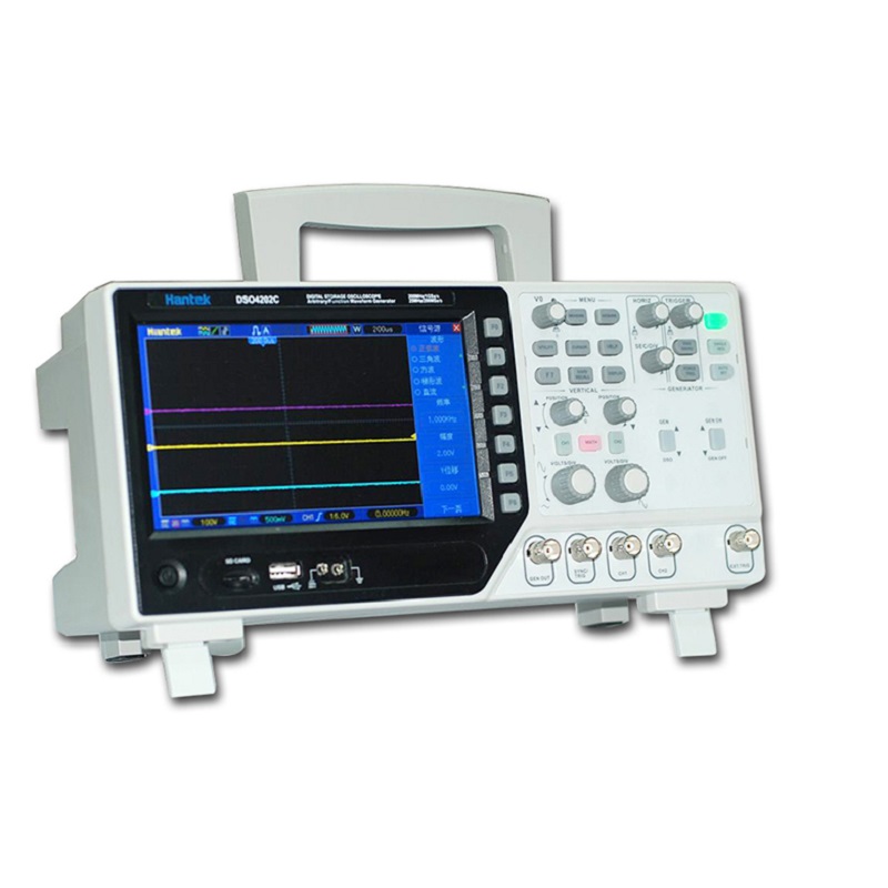 

Hantek DSO4202C 2 Channel Digital Oscilloscope 1 Channel Arbitrary/Function Waveform Generator From Factory