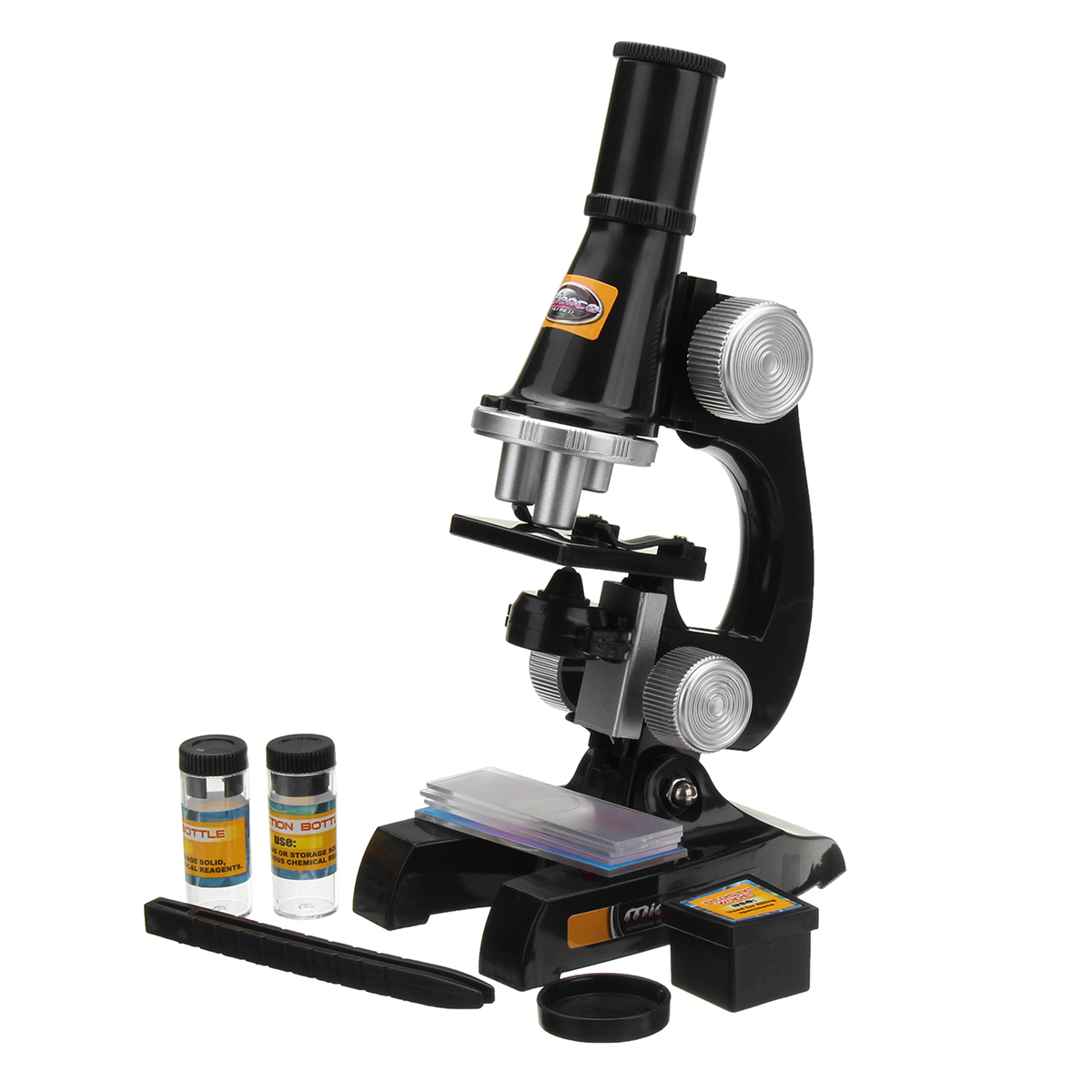 

Детский микроскоп Набор с Light Science Lab Увеличитель Обучающий детский игрушечный подарок