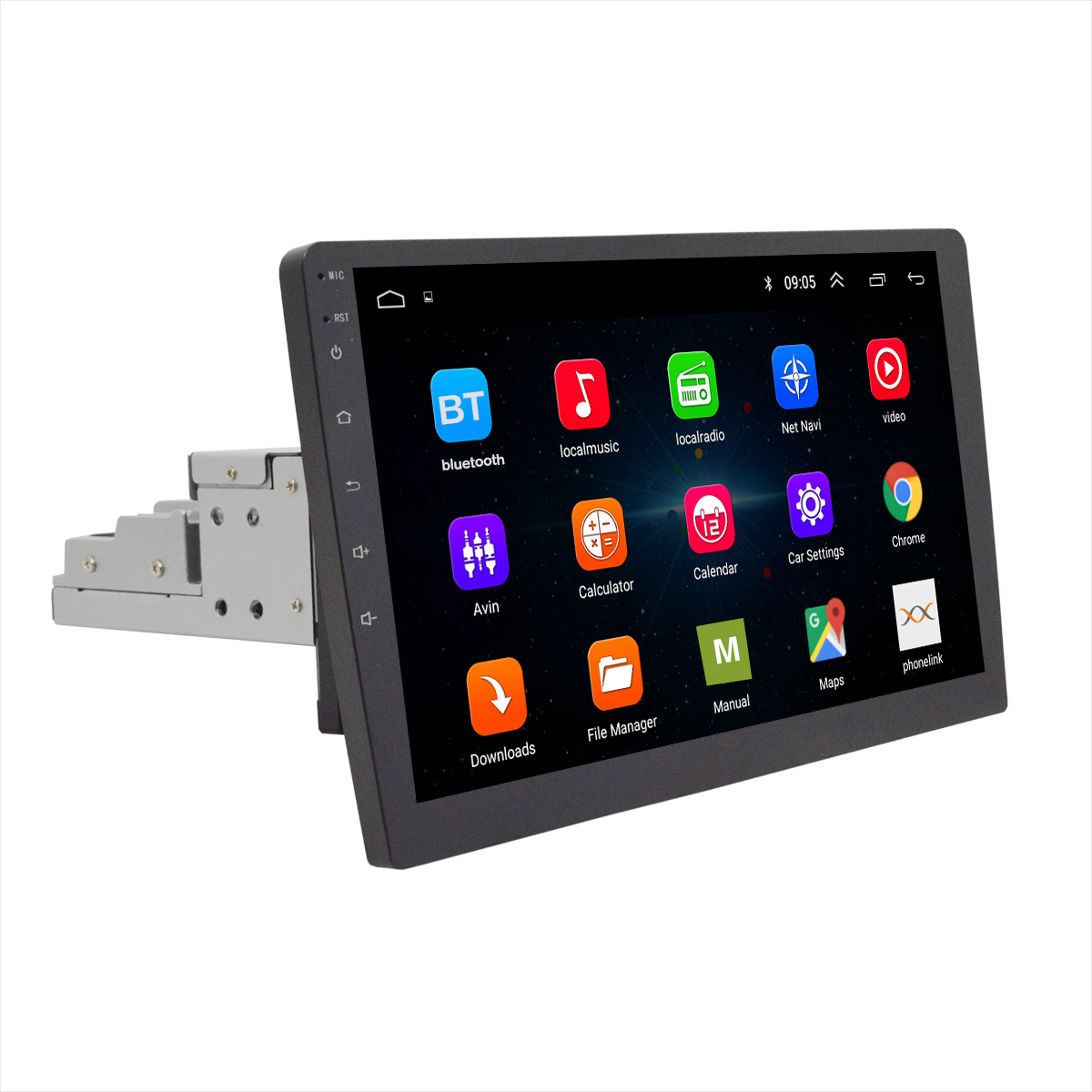 

10.1 Inch 2G+32G Android 8.0 1Din GPS Wifi Adjustable Rotation Touchscreen Car MP5 Player Radio Stereo