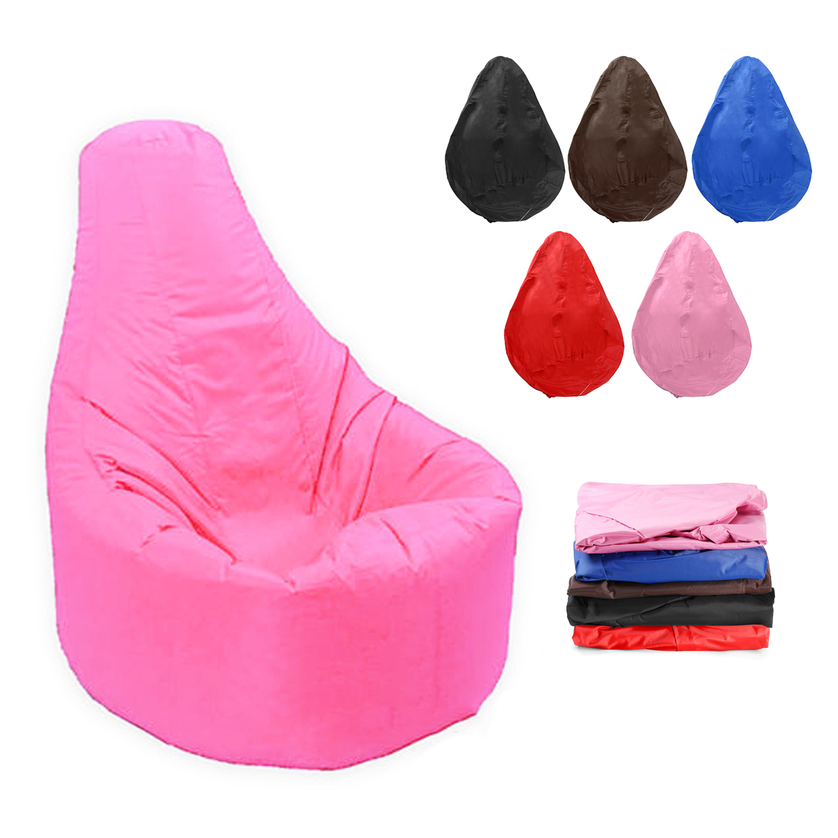 

Outdoor Gamer Bean Bag Waterproof Cover Gaming Beanbag Garden Chair Sofa Furniture Dust Protector