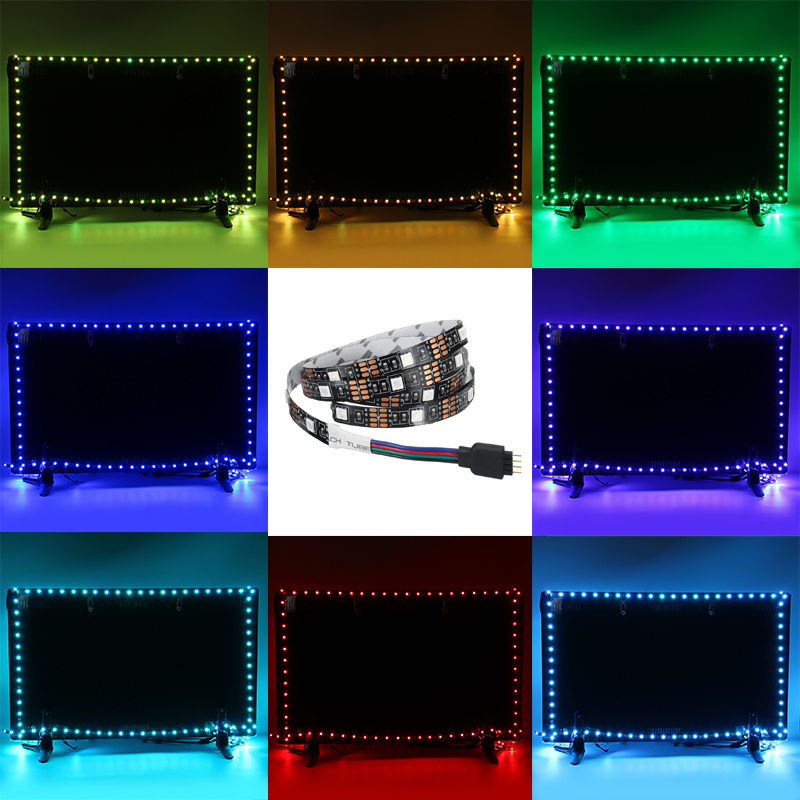 Find RGB LED Light Strip bluetooth APP Remote Voice Control Ceiling 5050 Background for Sale on Gipsybee.com with cryptocurrencies