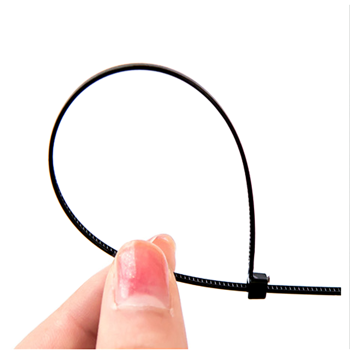 

100pcs Nylon Plastic Cable Ties Long Wire Self-Locking Zip Trim Wrap