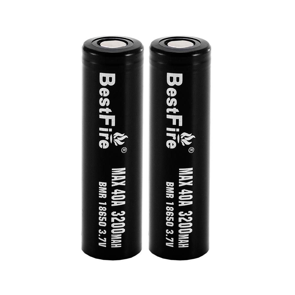 

2PCS BestFire 18650 Battery 3200mAh 40A 3.7V Rechargeable Li-ion Battery