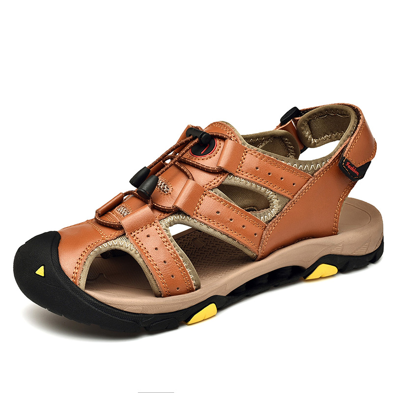 

Men Hook&Loop Soft Soles Casual Outdoor Hiking Sandals