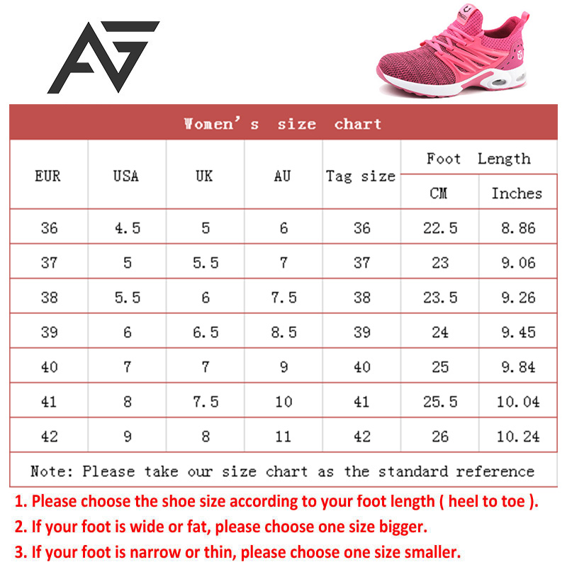 Atrego Women walking and Running Shoes Safety Shoes Mesh Breathable Comfortable shoes