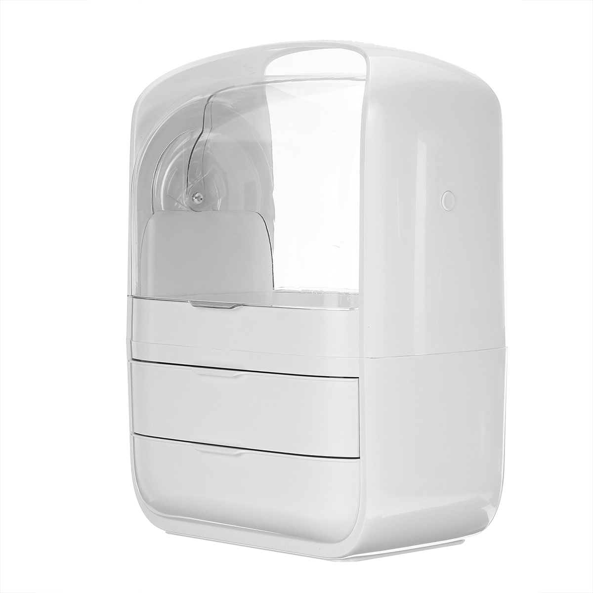 Cosmetic Storage Box Transparent Desktop Organizer Large Capacity Drawer Integrated Dressing Case Storage Box—2