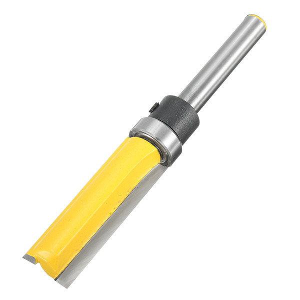 

1/4 Inch Shank Flush Trim Carbide Pattern Router Bit Blade Length 38mm Woodworking Cutter