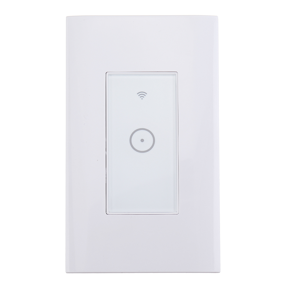 CD301 AC110-125V 15A WiFi US Smart Wall Switch Alexa Google Mobile Phone Remote Control Switch Smart Home Wireless Panel Switch