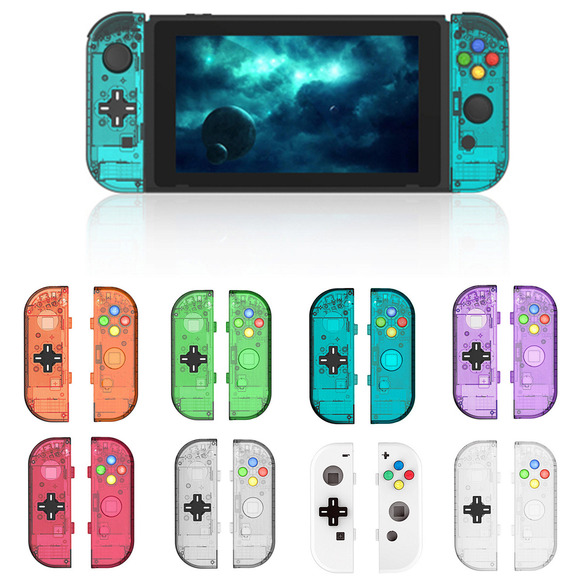 Handles Shell Case Protective Replacement Accessories For Nintendo Switch Joy-con Controller 18