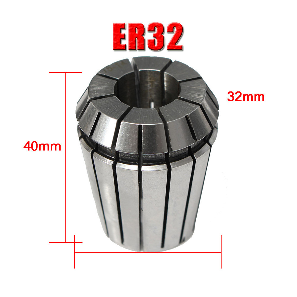 19pcs ER32 2-20mm Set di pinze a molla per utensile tornio per fresatura CNC