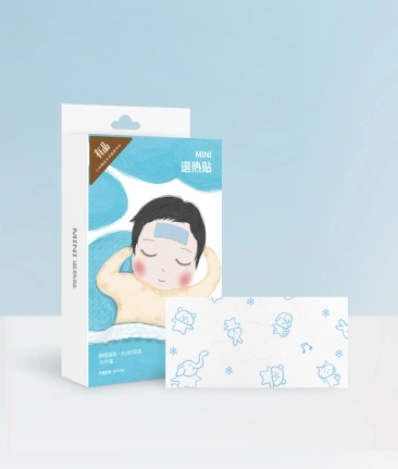 

MINI Health Care Cooling Gel Patch Fever Antipyretic Paste 10Pcs/Box Medical Baby Fever Pain Relief Pad From Xiaomi Youpin