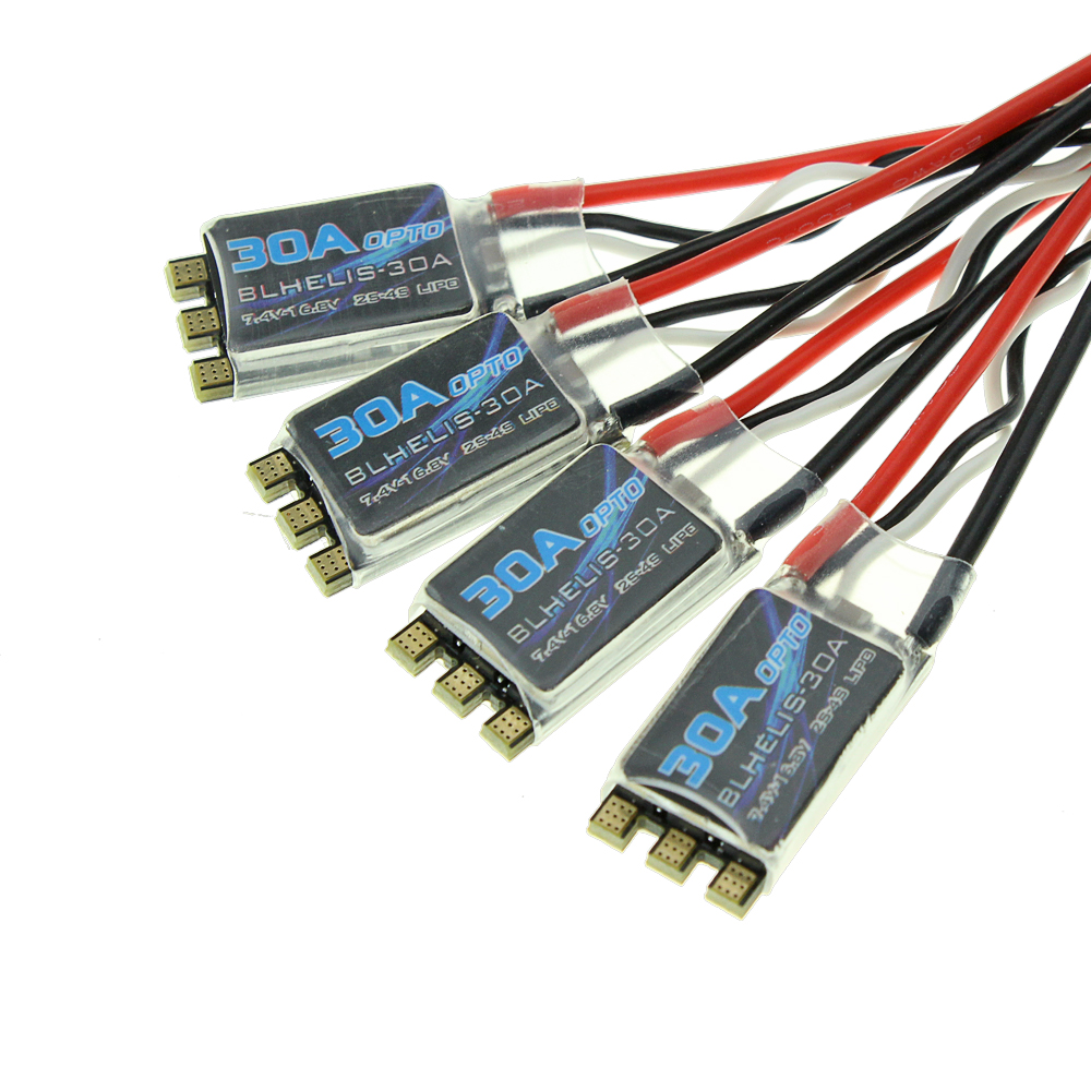 

SoloGood 30A 20A 6A BLHeli_S ESC 2-4S OPTO Dshot600 For RC Drone FPV Racing Multirotor